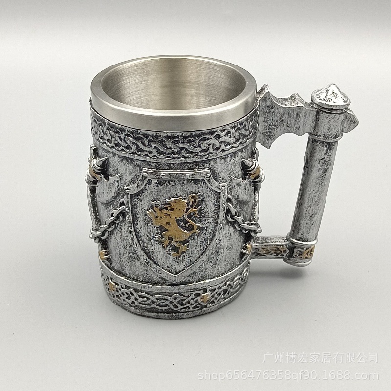 토마 호크 맥주 잔