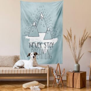 Cartoon Peak Pattern Tapestry Distinctive Modern Creative Tapestry Living Room Wall Background Decoration Bedroom Home Tapestry