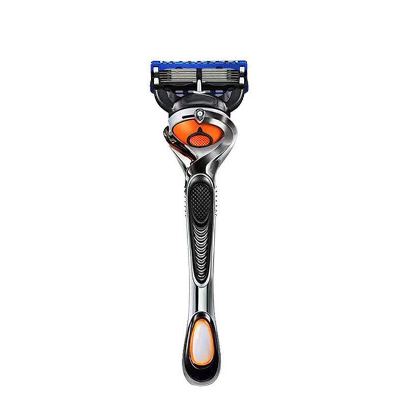 Geely Five-Layer Handle Razor Manual Shaving Razor 5-Layer Frame Does Not Include Blade Head, a Must-Have for Trendy Men