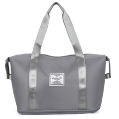 New travel bag, fitness bag, sports bag, women's handbag wholesale sports large capacity dry and wet separation