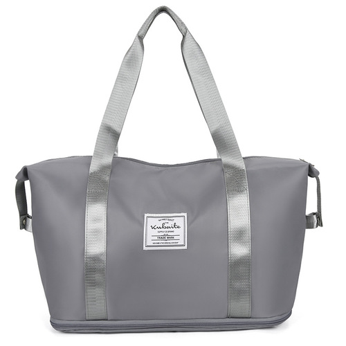 New travel bag, fitness bag, sports bag, women's handbag wholesale sports large capacity dry and wet separation