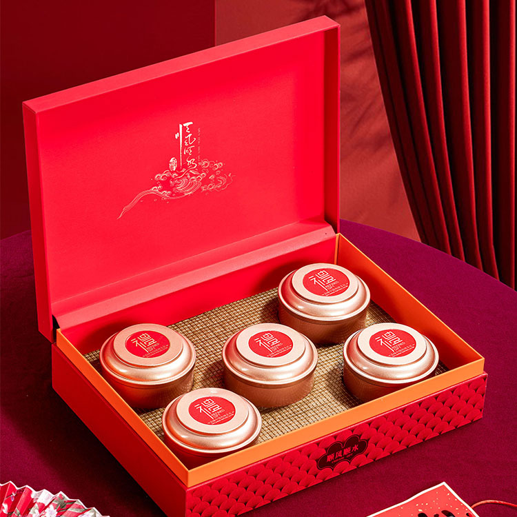 铁观音礼盒装空盒高档通用滇红茶大红袍金骏眉正山小种茶叶包装盒