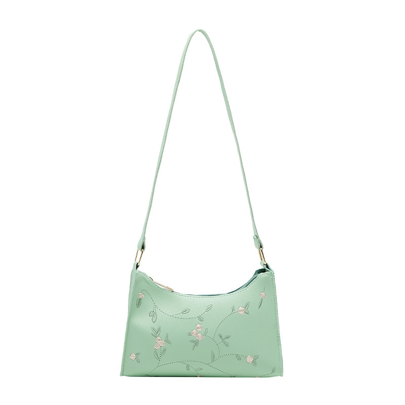 2024 nuevo estilo simple Hobo bordado bolsas de nicho diseño universal bolsas de hombro bolsas de mujer al por mayor