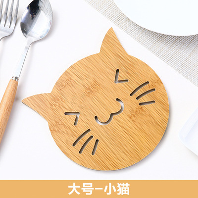 큰 새끼 고양이 (미끄럼 방지 매트 포함)