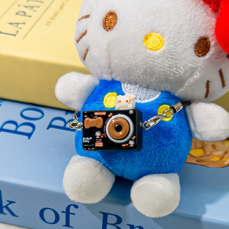 Wax Rope L80 Dollhouse Dollhouse Mini Pendant Model Cartoon Small Camera Kt Halter Accessories Doll Hanging