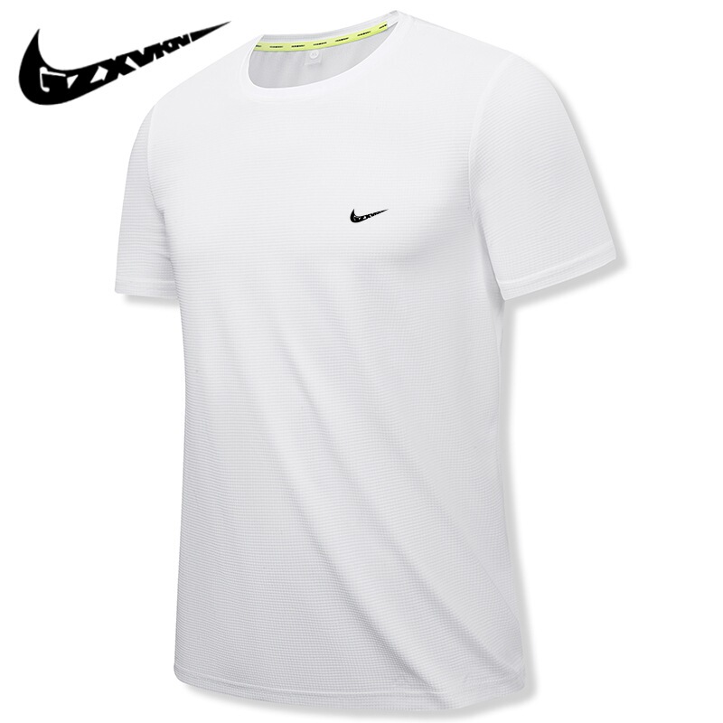 Men's 2024 Summer Short-sleeved T-shirt Men's Ice Silk Quick-drying Clothes Outdoor Sports Half-sleeved Training Fitness Running T-shirt Men's 2024 Summer Short-sleeved T-shirt Men's Ice Silk Quick-drying Clothes Outdoor Sports Half-sleeved Training Fitness Running T-shirt