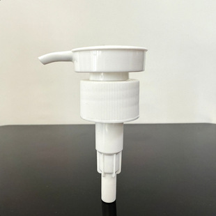 28/410 Single-Layer Lotion Pump with Crown Head Cap, Striped Lotion Pump
