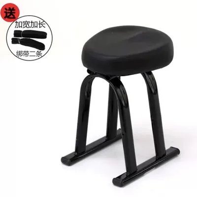 Electric motorcycle front child seat tricycle stool 6 to 12 years old installation-free child seat simple (Motorcycle child seat) - black