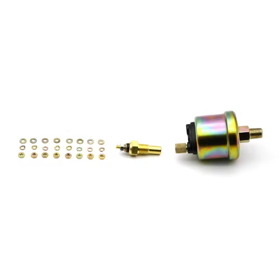 Cross-Border Hot-Selling 12V 2-Inch 52mm Oil Temperature, Oil Pressure, and Voltage Combination Triple Gauge Car Instrument Modification Product