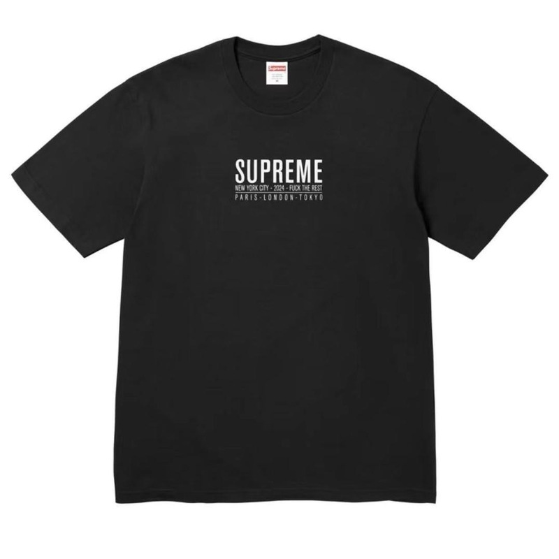 SUP潮牌SS25  Short-sleeved T-shirt 美潮街潮短袖T恤|undefined
