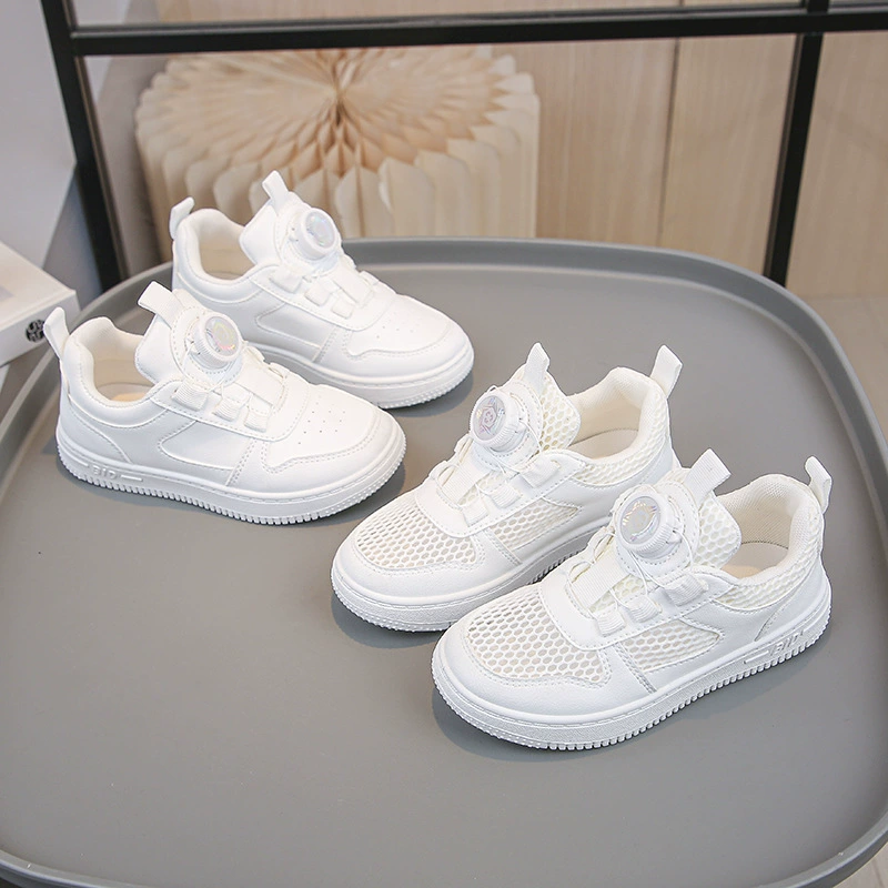 Детские кроссовки на весну и осень с изображением Астробой, белые туфли с принтом Эльзы из Frozen, нескользящие, на мягкой подошве