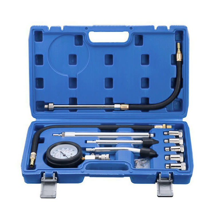 Manómetro de presión de cilindros, manómetro de presión de cilindros para automóviles, herramienta multifuncional para pruebas de presión de cilindros, manómetro de presión de cilindros para motocicletas