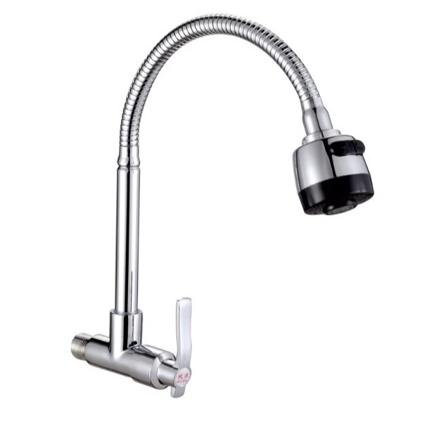 Acero inoxidable comercio exterior cocina grifo lavabo fría y caliente lavabo de verduras lavabo frío extracción de agua caliente