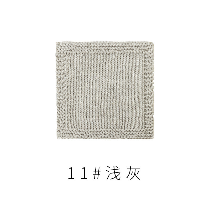 4股精梳棉牛奶毛线团围巾diy材料包手工编织钩针玩偶宝宝线|undefined