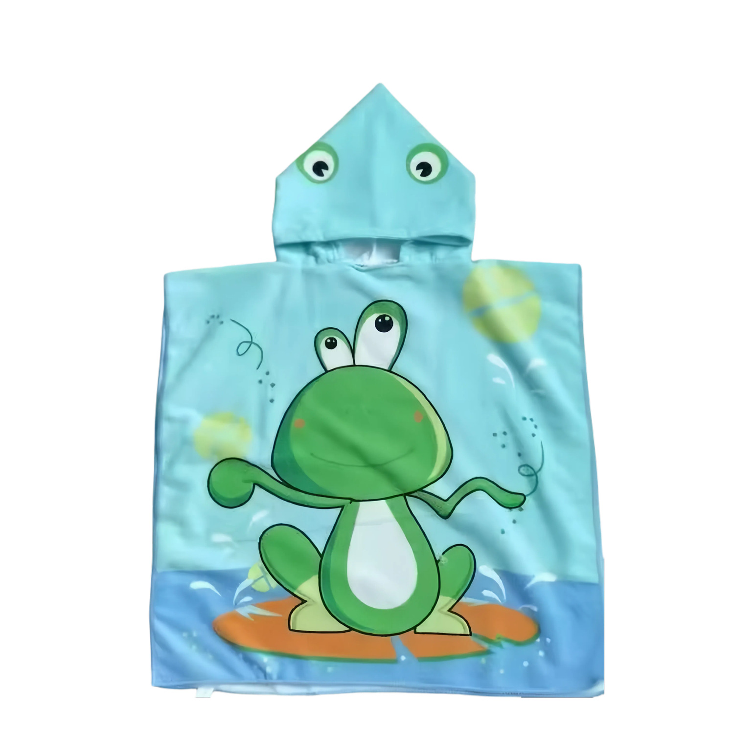 Rana de ojos grandes capa infantil