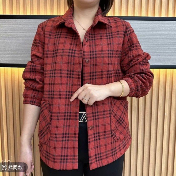 时尚休闲女装妈妈装外套上衣人性化的设计和多种功日常通勤款|undefined