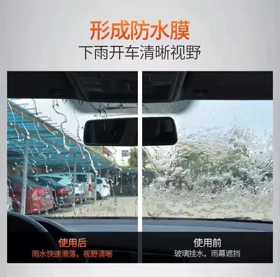 Glass agent coating Crystal plated liquid
