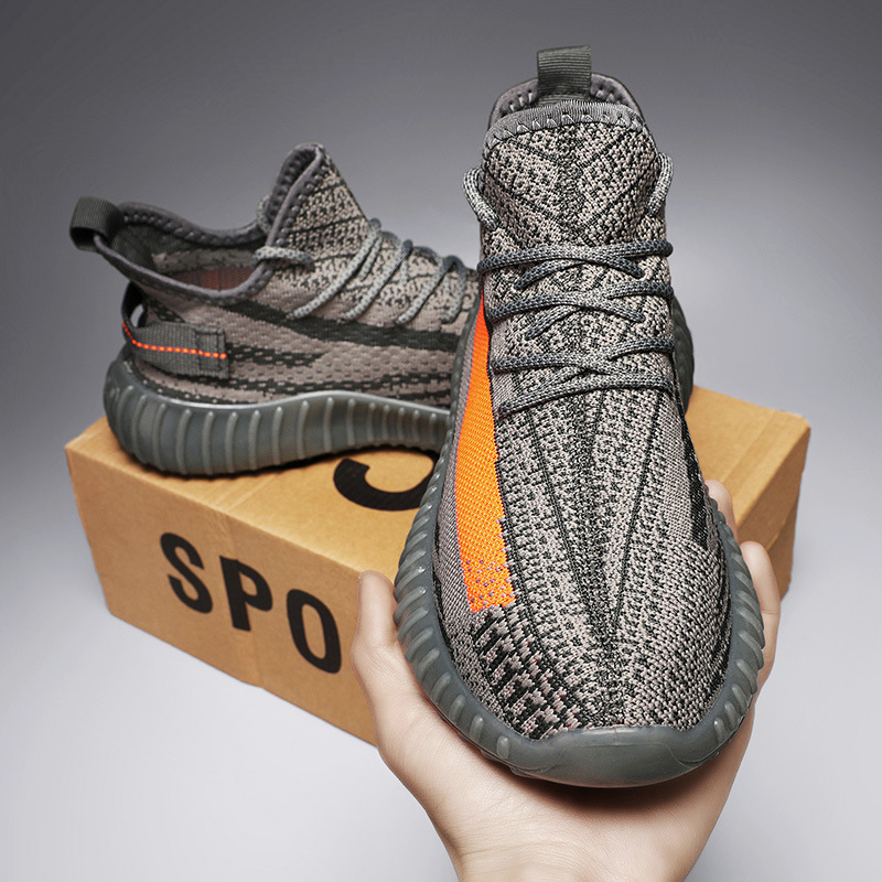 Factory wholesale 2022 new coconut shoes spring and summer breathable fly woven sneaker men's casual shoes mesh shoes Factory wholesale 2022 new coconut shoes spring and summer breathable fly woven sneaker men's casual shoes mesh shoes