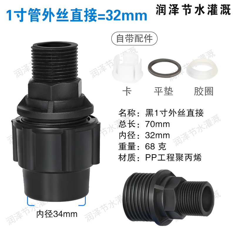 La seda exterior del sombrero negro de 1 pulgada es directa.