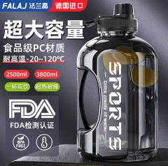 大容量の羅針盤のトンの桶の運動のフィットネスの水杯は高温の宇宙カップに耐えます。