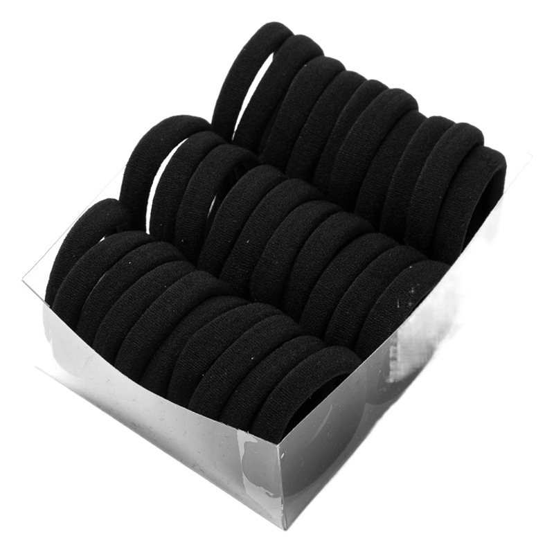 Estilo coreano accesorios para el cabello gran tamaño mediano Pequeño anillo de toalla alta elástica grande grueso anillo de pelo sin costura