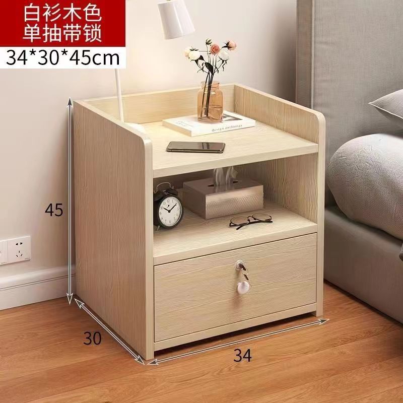 자물쇠가 달린 목가적 복숭아 단일 서랍 34*30*45