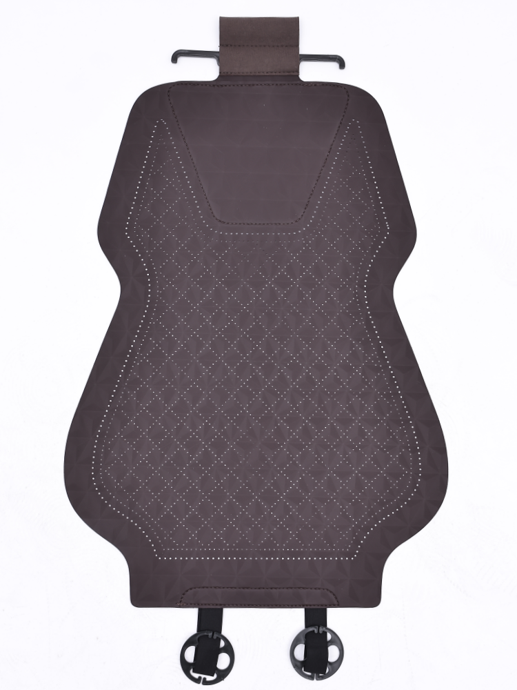 Car lumbar support, breathable summer car seat cushion, suede seat back pad, main and passenger seat backrest, waist support cushion