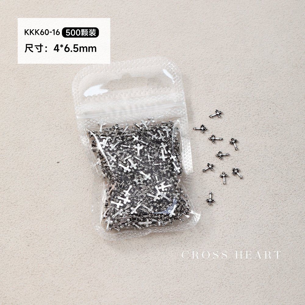 【kkk60-16】crow heart jewelry