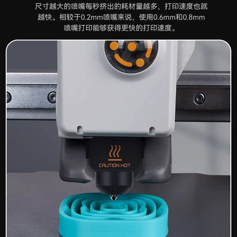Tuozhuzi A1 mini/A1 сопло хотэнда, сборка печатающей головки, термоизоляционный силиконовый рукав, шестерня экструдера, вентилятор