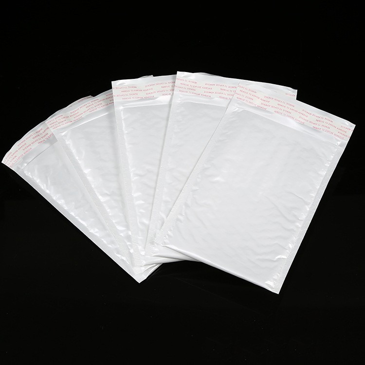 复合珠光膜气泡袋 泡沫袋物流长条信封袋服装自黏袋快递袋气泡膜