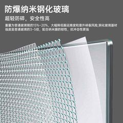 衣料品店ミラー強化ガラス全身ミラーフロアミラー家庭用寝室女の子ドレッシングミラー壁掛け試着ミラー