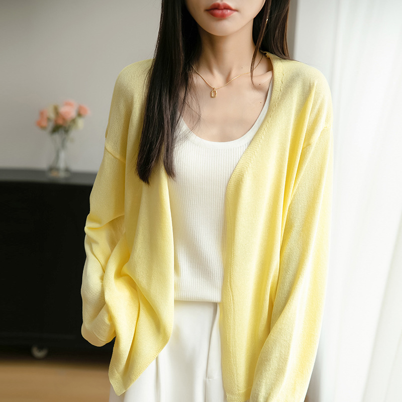 노란색
