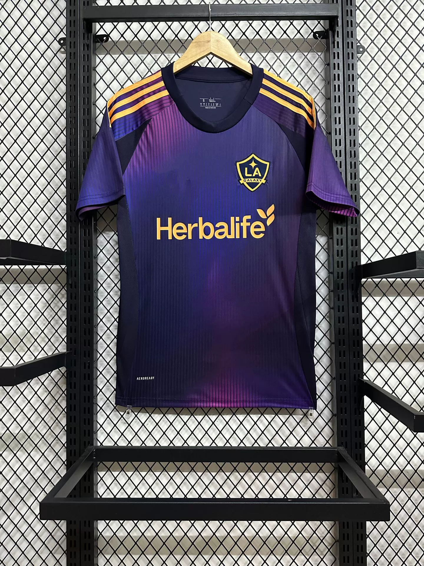 25-26 Club's new football uniform Barcelona Juventus Oasis ко-брендированная футболка с коротким рукавом джерси популярность