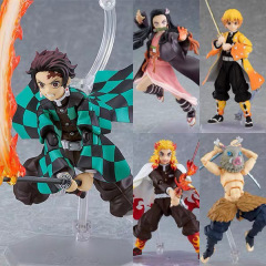 鬼滅の刃Figma豆門炭治郎我妻善逸可動箱入りフィギュア