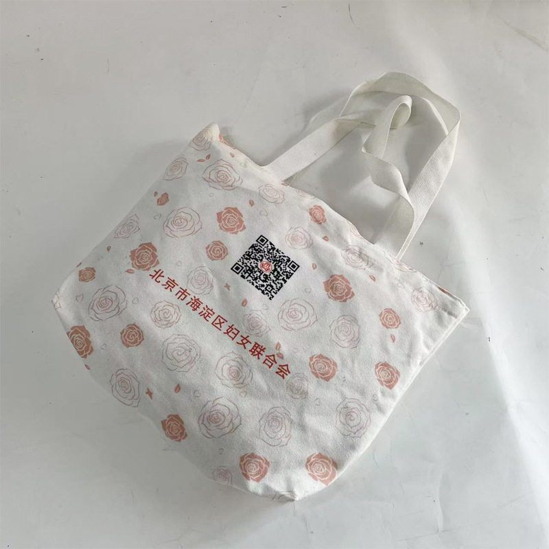 【厂家直销】18安涤棉广告帆布袋 纯棉单肩环保RPET高档彩印布包