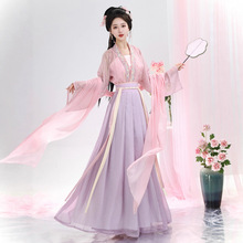 原创晋制汉服女2025新款古装仙气中国风日常齐腰襦裙春夏秋季全套