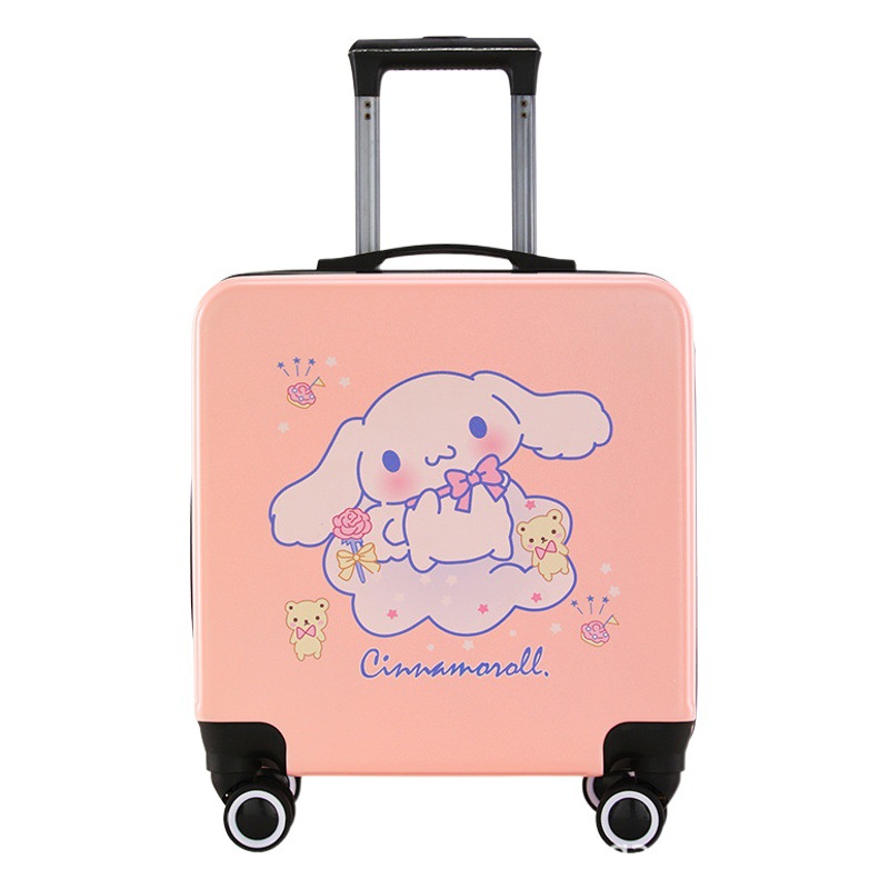 Cross-border 20-inch children's luggage female small mute trolley suitcase boy boarding box wholesale LOGO