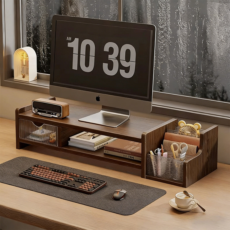 Desktop Computer Elevated Stand Monitor Riser Base Gaming Room Office Desk Laptop Stand Desktop Storage Rack Desktop Computer Elevated Stand Monitor Riser Base Gaming Room Office Desk Laptop Stand Desktop Storage Rack