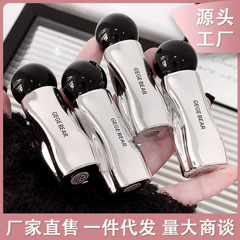 Gege Bear Light Cloud Nude Mist Velvet Lip Mud Pink, нежный и красивый макияж, весенняя милая студенческая глазурь для губ