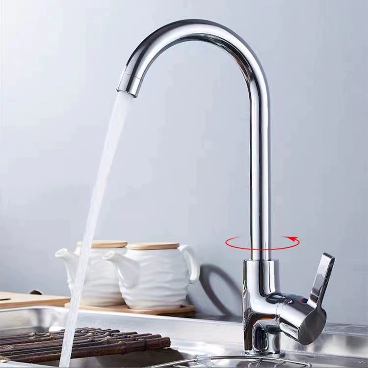 Кухонный смеситель горячей и холодной воды Тоток DK306/DK307, бытовая полная медь умывальник, вращающийся на 360 градусов