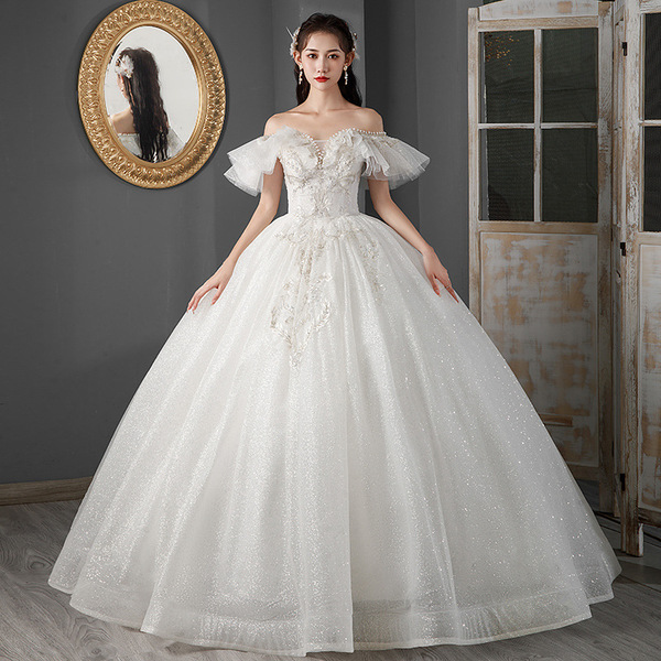 Wedding Dress 2025 New Bride Tube Top Elegant Trailing Slimming…