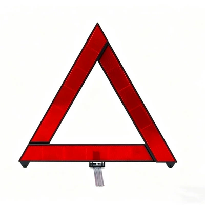Car Tripod Warning Sign Reflective Folding Warning Stand for Vehicles (Warning sign) - 1