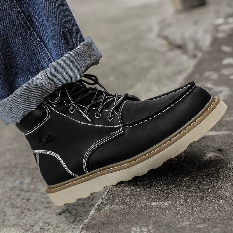 Martens, обувь из флиса для мужчин и женщин, любимая для отдыха в английском стиле, низкие сапоги, британский стиль