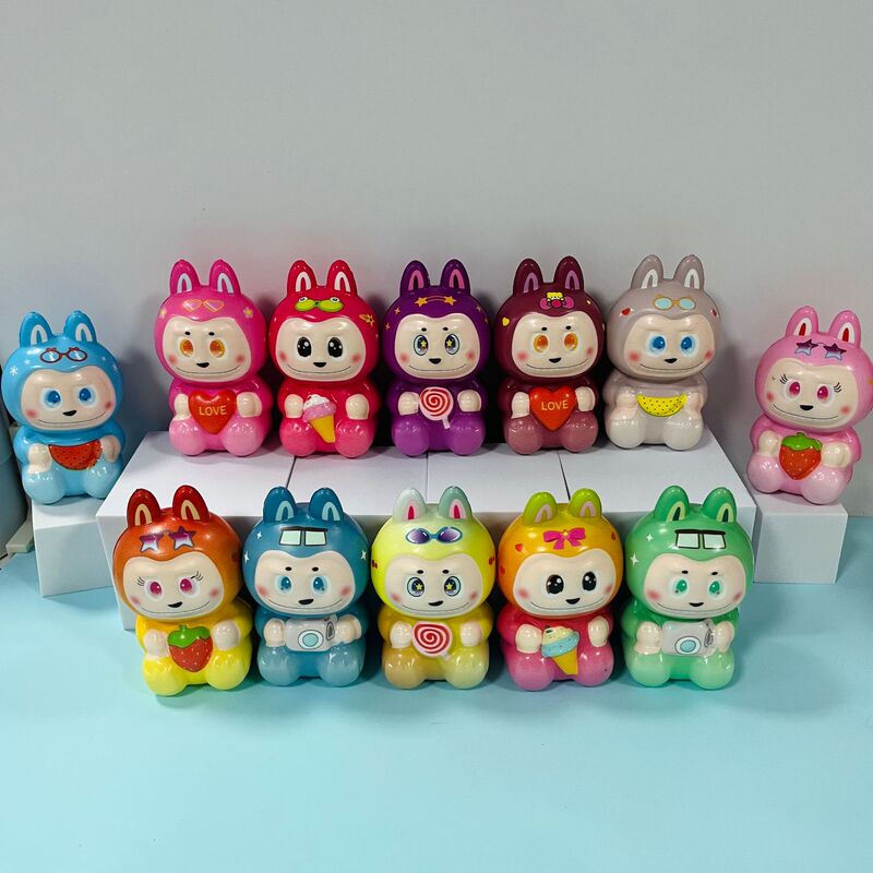 Douyinの人気ラブブ ピンチラブブ PU スローリバウンド減圧アーティファクト リリースストレス装飾品卸売|undefined