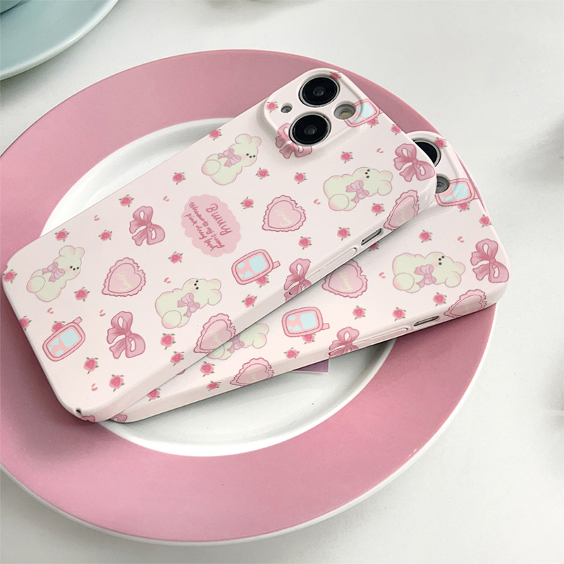 35g Weight iPhone Applicable Brands Phone Cases Classification Feilin Material Heart Shape, Bow Knot Pattern Cute, Sweet Style Feilin Heart Shape Bow Knot Cute Sweet Phone Cases Phone Accessories 13