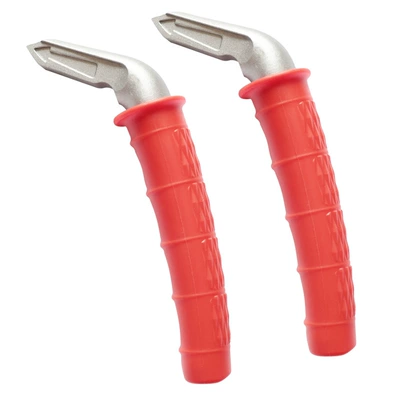 Car Handle Aid Elderly Exit Portable Vehicle Support Handle Security Armrest Hammer Tool (Qəza çəkici) - red