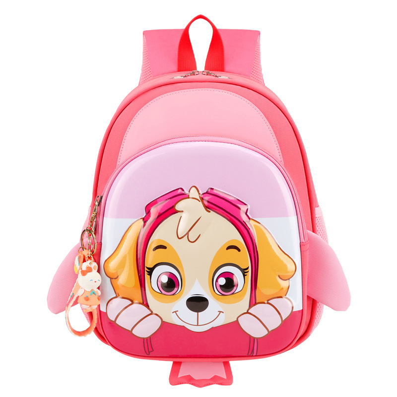 Mochila de jardín de infantes 3 - 6 años de edad Mochila para niños, mochila de cartón de dibujos animados, mochila de cáscara dura para niños y niñas