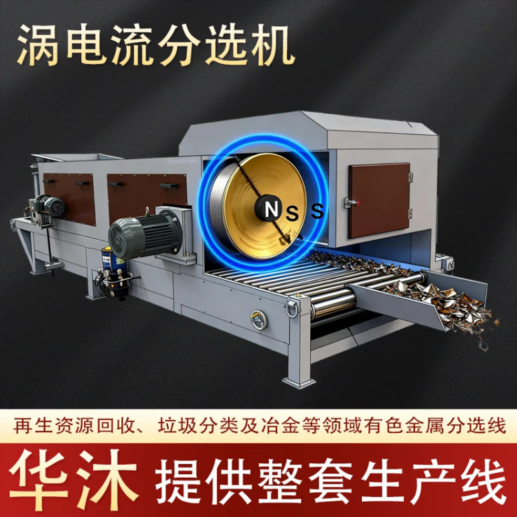 Eddy Current Sorting Machine Waste Steel and Metal Material Sorting Equipment Copper and Aluminum Non-Ferrous Metal Sorting Machine for Recycling Eddy Current Sorting Machine Waste Steel and Metal Material Sorting Equipment Copper and Aluminum Non-Ferrous Metal Sorting Machine for Recycling