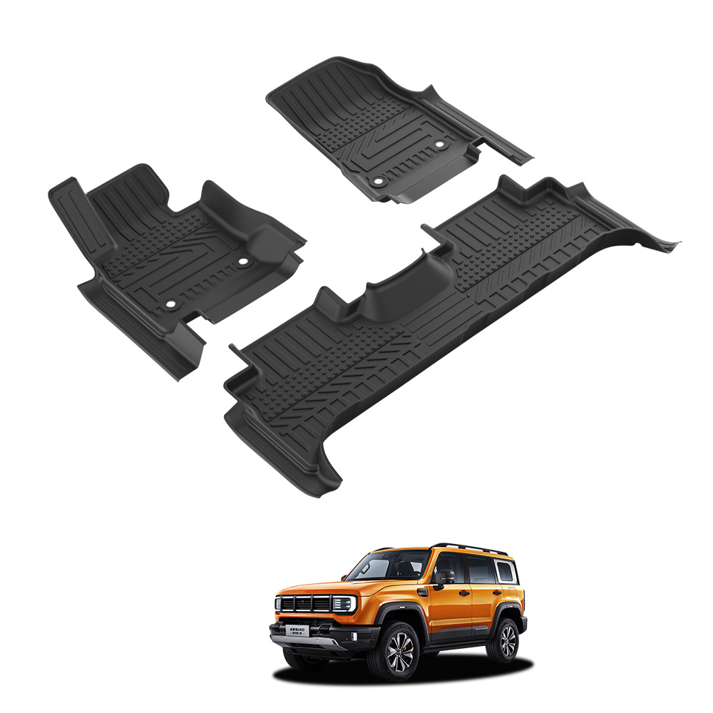 Txinrui Aplicable a Beijing baic bj40 alfombrillas de coche alfombrillas impermeables y antideslizantes alfombrillas especiales TPE alfombrillas de caja trasera