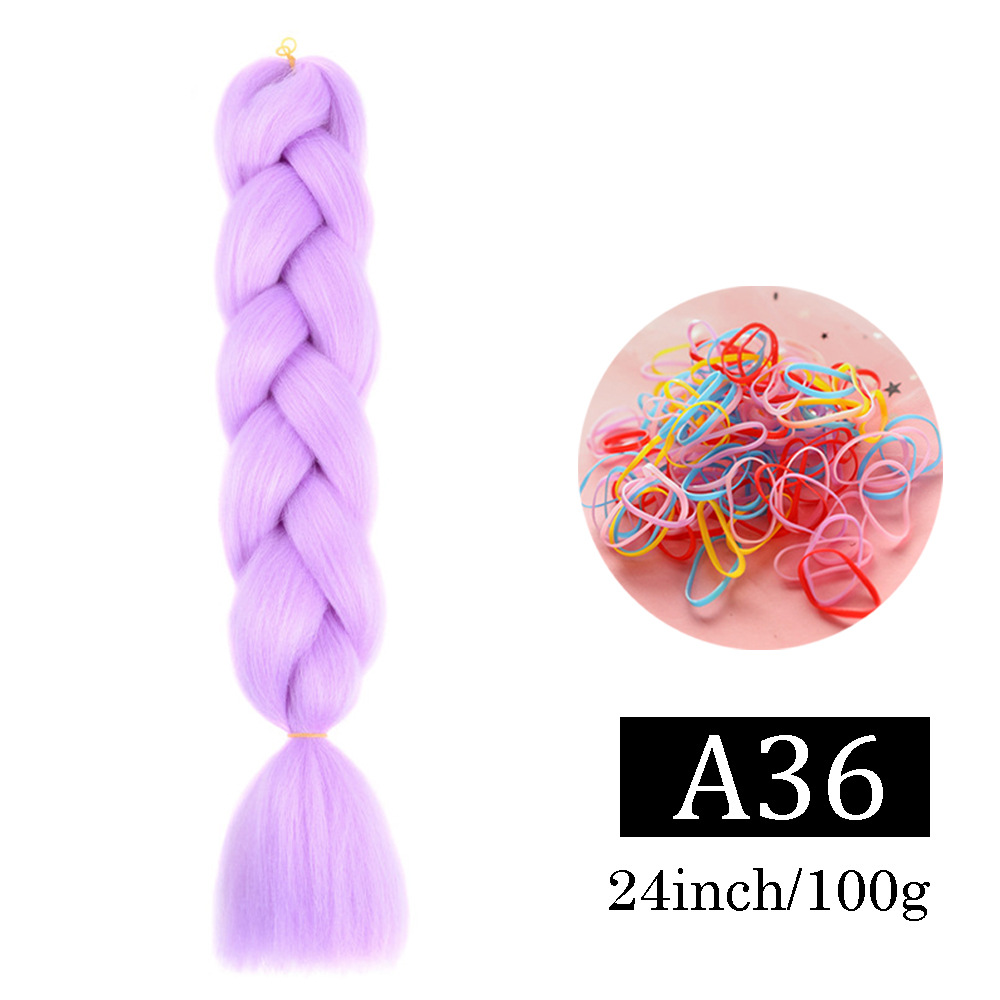 Peluca de trenza grande africana, color, trenza sucia, cuerda para el cabello, degradado, fibra química, trenza grande, reggae, hip-hop, trenza sucia, trenza